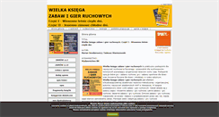 Desktop Screenshot of gryizabawy.sporty.pl